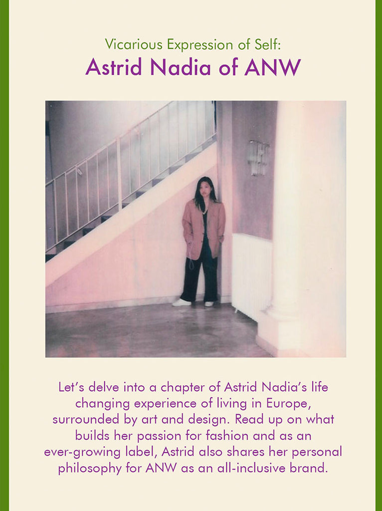 Vicarious Expression of Self: Astrid Nadia of ANW